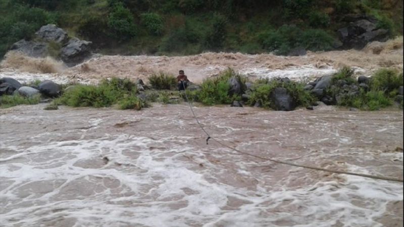 Again Flood in Yadgir District: Kangleshwar Temple Drowing