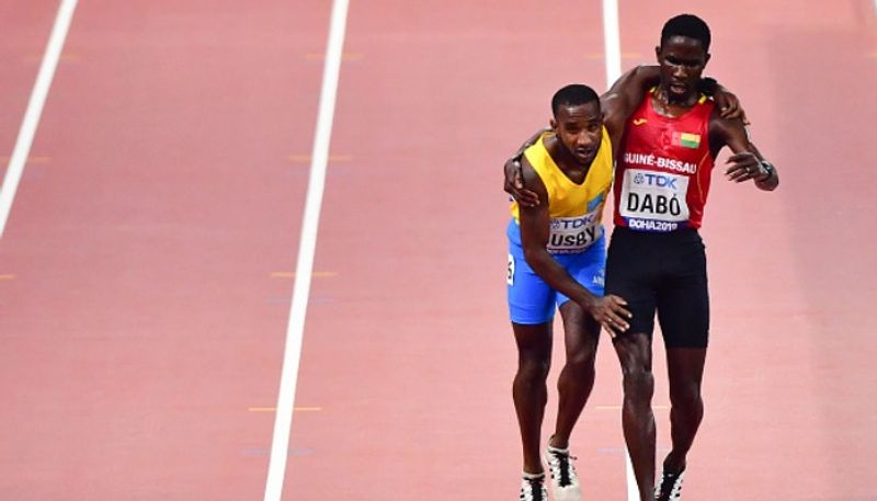 World Athletics Championship Doha 2019 Braima Dabo win Hearts