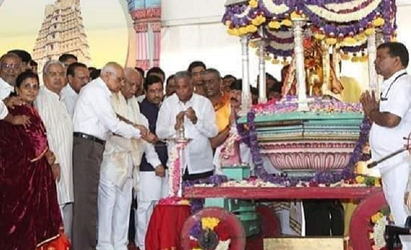 S. L. Bhyrappa inaugurates mysore dasara