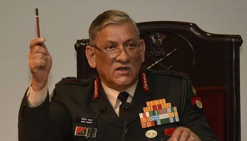 indian army chief warning to pakistan and alert our army and he says like homemade equipment enough to victory to pakistan