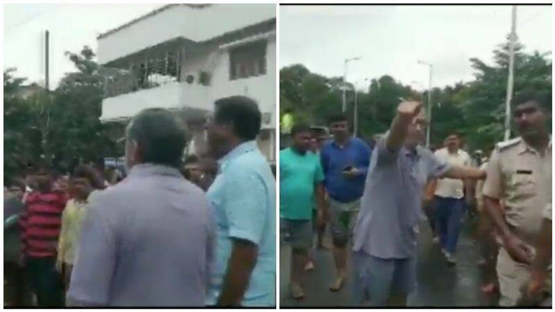 Deputy Chief Minister who was stranded at his residence in Patna.. Shocking Video