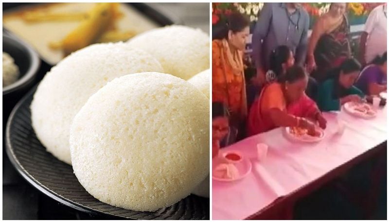 60 year old woman got first price in idli eating competition