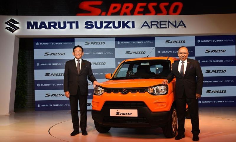 Maruti suzuki lunch s presso mini suv car in India