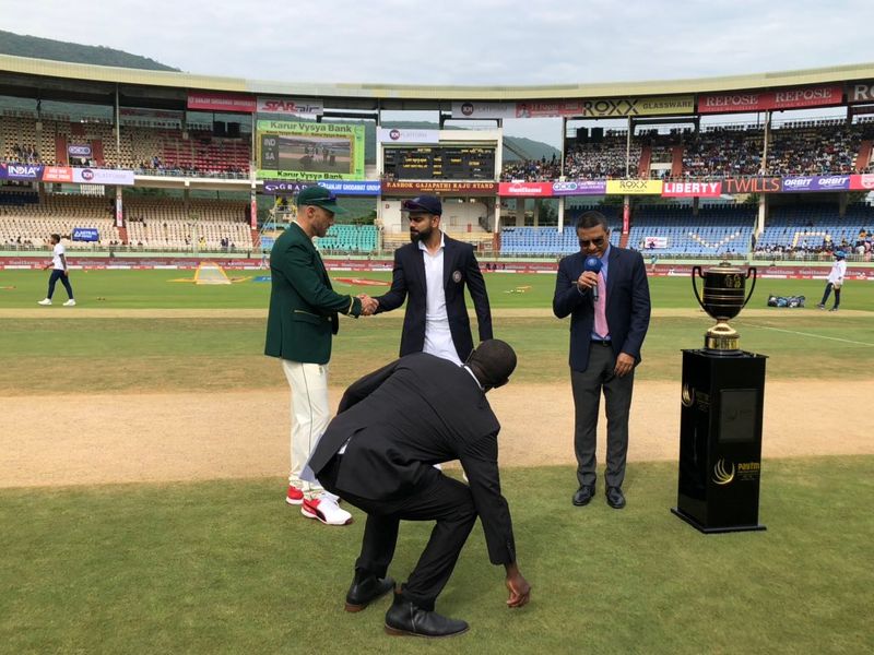 India vs South Africa 1st Test  India have won the toss and have opted to bat