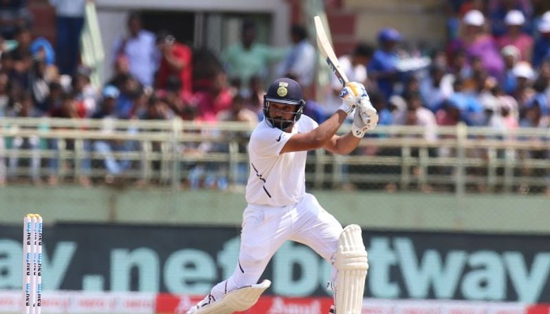 India vs South Africa 1st  Rohit Sharma Scores Maiden Test Century As Opener