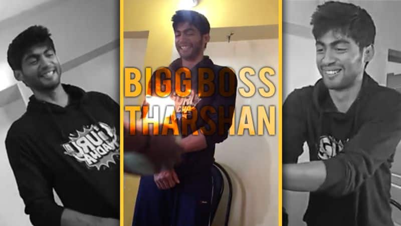 Bigg Boss fame Tharshan went to his fan's house and celebrated with cake cutting..