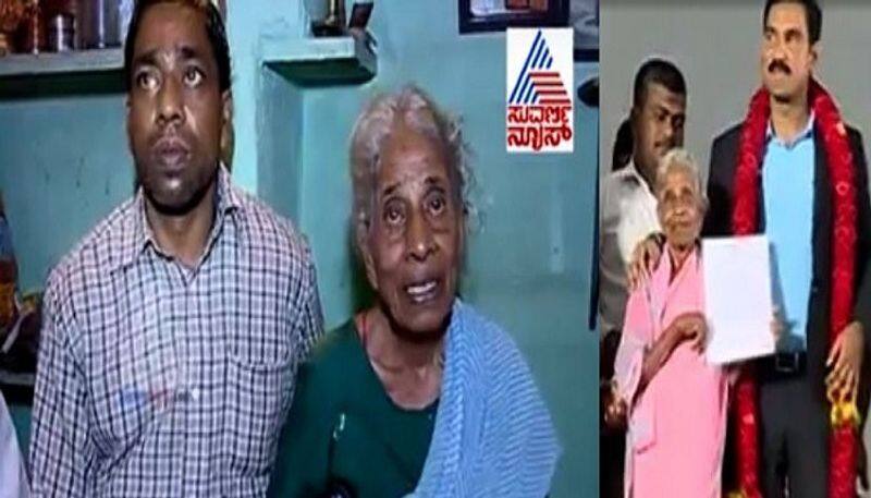 Suvarna News Impact: shivamogga ex army man wife Flood Victim Gets Shelter