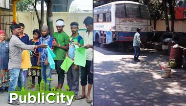 PubliCity: BMTC bans single-use plastic: Commuters to be fined for littering, using plastic in bus stops?