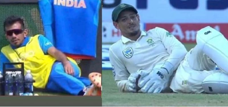 Cricketer Yuzvendra Chahal challenge Quinton de Kock for imitating his Famous Pose