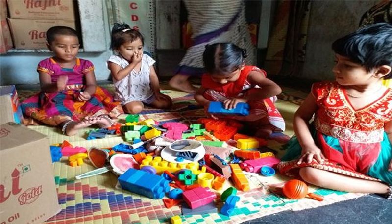 DC and Team Sudden Visited to Kurugodu's Anganwadi centers