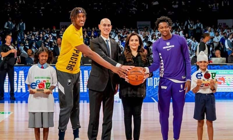 Reliance Foundation welcomes NBA to India celebrates 6 years partnership