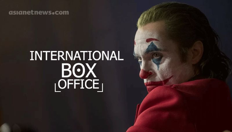 joker first weekend international box office