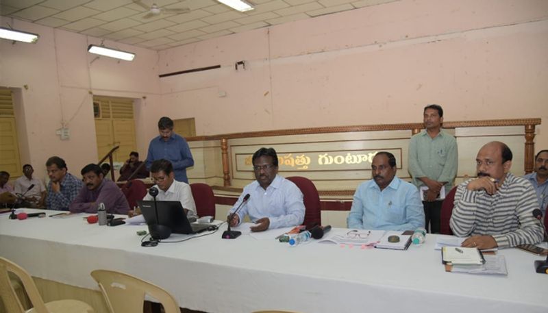 guntur district collector attends spandana programme