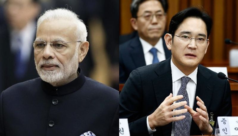 Samsung Vice Chairman In India, meet mukesh ambani and pm