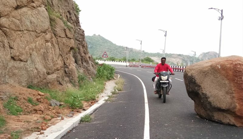 landslides broken at kondaveedu fort