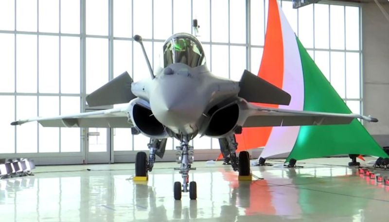 IAF receives its first Rafale fighter jet from France