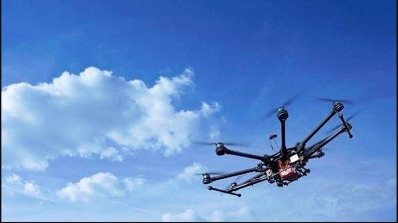 drone to check sumanahalli flyover