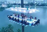 This Fly Dining restaurant in Noida serves food, adventure up in the air