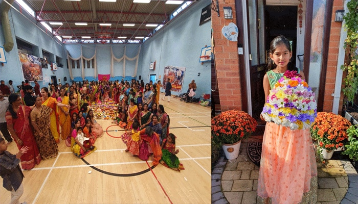 Bathukamma celebrations in Reading UK