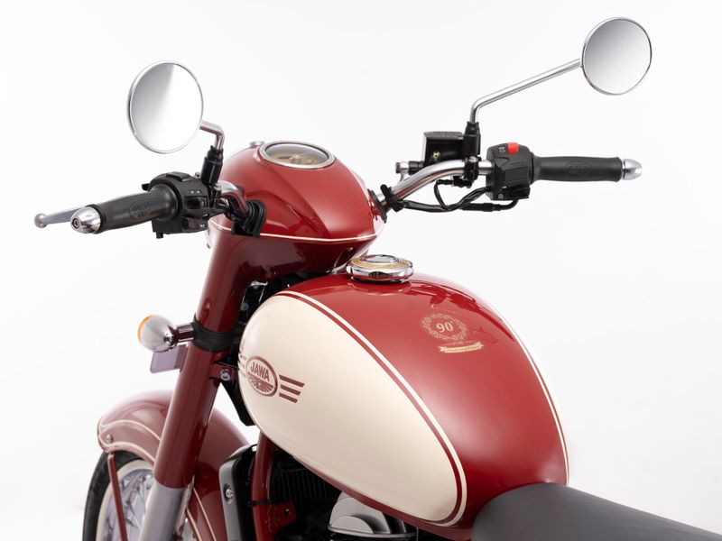 Jawa motorcycle lunch 90th anniversary edition bike in India