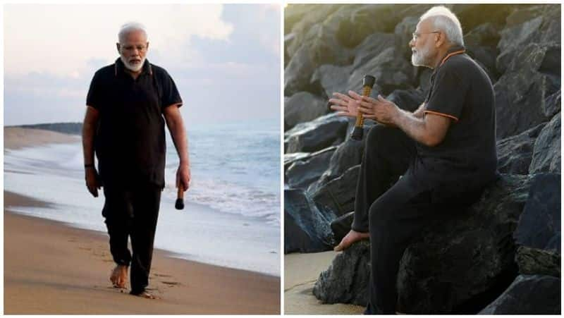 PM Modi cleaned garbage on kovalam beach