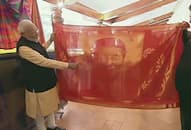 Modi Xi informal summit PM gifts President a hand-woven silk portrait of himself