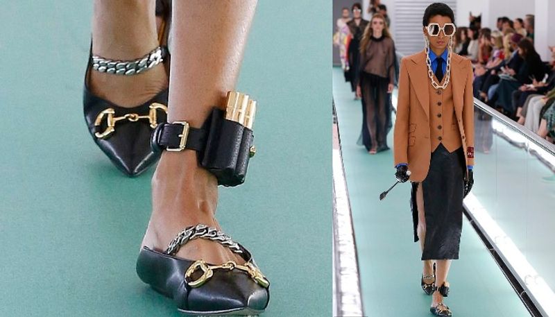 Gucci is mocked for launching new foot wear