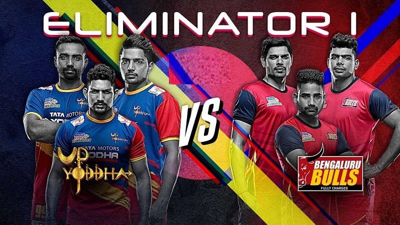 Pro kabaddi 2019 bengaluru bulls vs up yodha face in eliminator