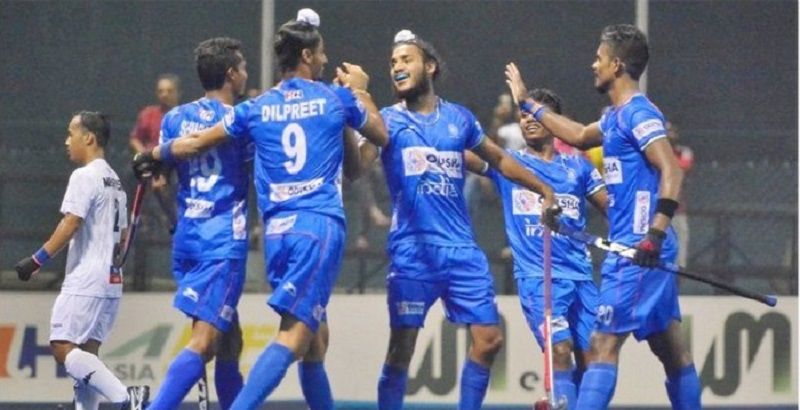 Sultan of Johor Cup 2019 Team India junior hockey team beat new Zealand  by 8-2 goals