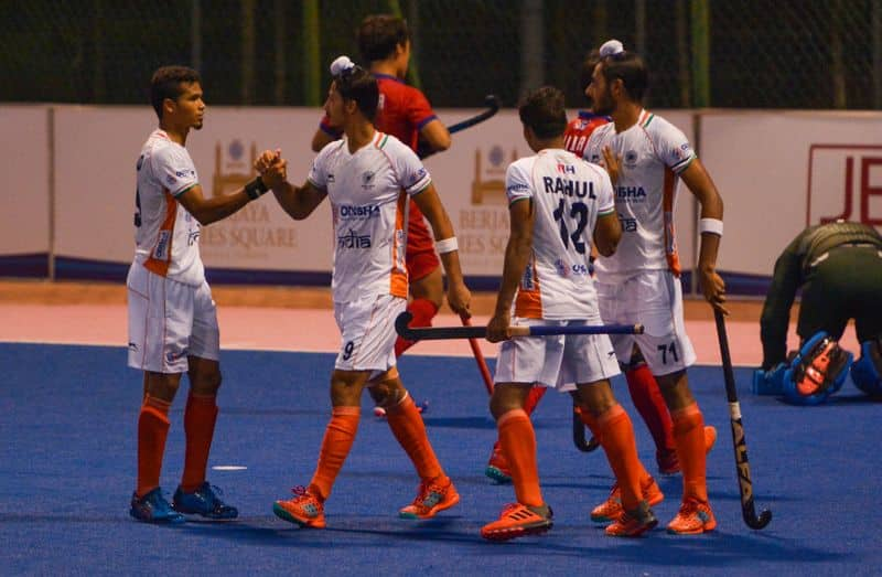 Indian Junior Mens Hockey Team lose to Japan 4-3