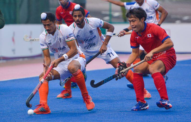 Indian Junior Mens Hockey Team lose to Japan 4-3