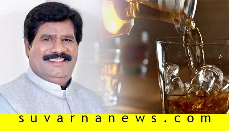 Excise minister nagesh dines to give reaction about freedom in his Department