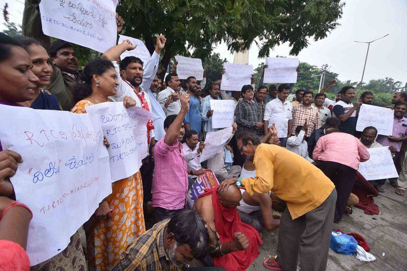 RTC Strike: Sakala janula samarabheri on Oct 30 says JAC leader Ashwathama Reddy