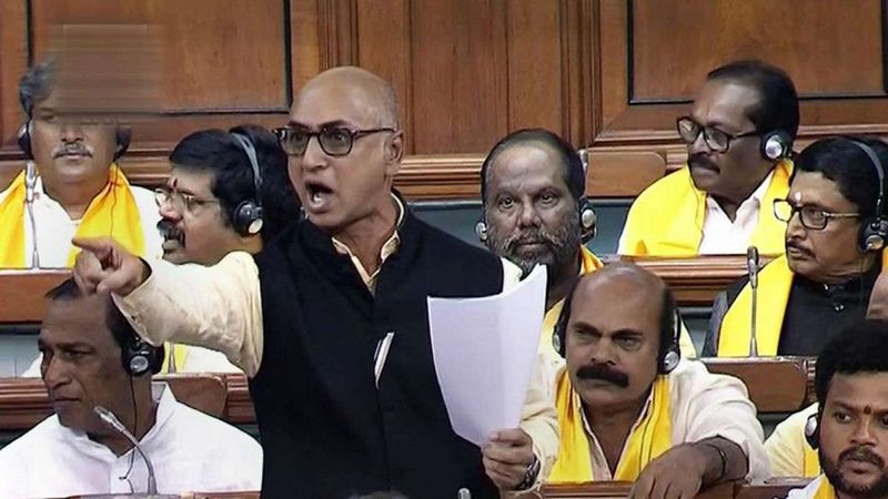 tdp mp Galla Jayadev fires on central home ministry over released india map  without amaravati