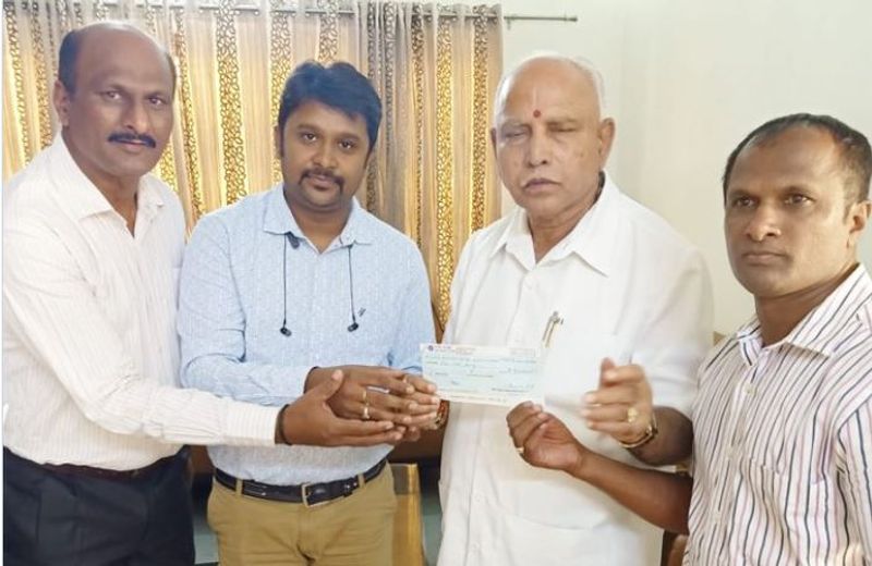 1 lakh rupees fund for north Karnataka Flood Relief from Nigeria NRI