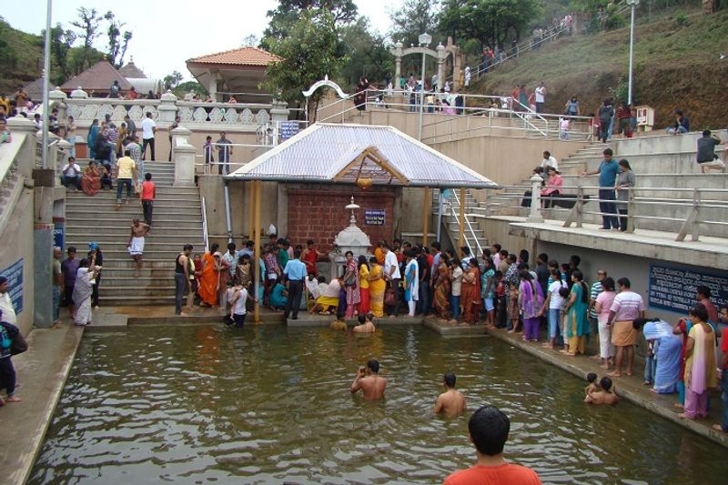 Talakaveri holy  Cauvery theerthodbhava  on october 17th night gow