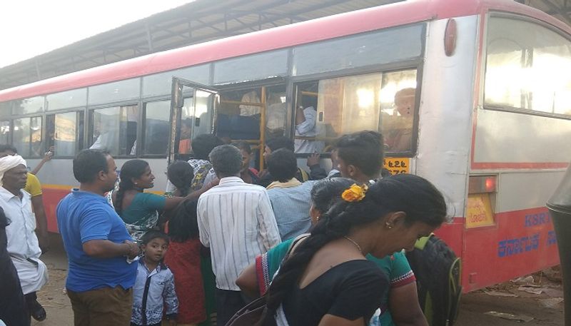 MLA Belli Prakash Visit Kadur KSRTC Bus Stand