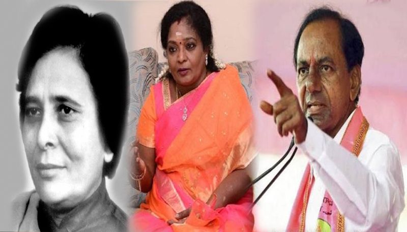 kcr in deep troubles: tamilisai to be the next kumud ben joshi?