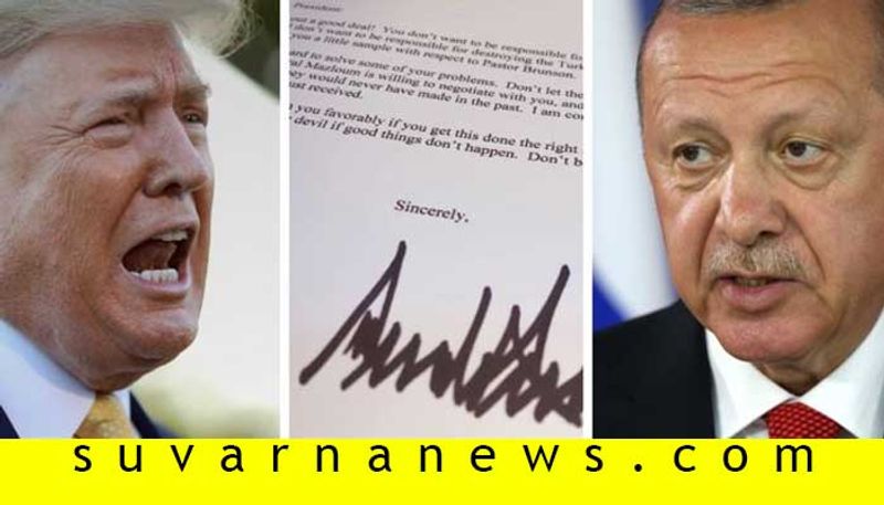 Turkish President Put Donald Trump Letter On Syria In The Bin