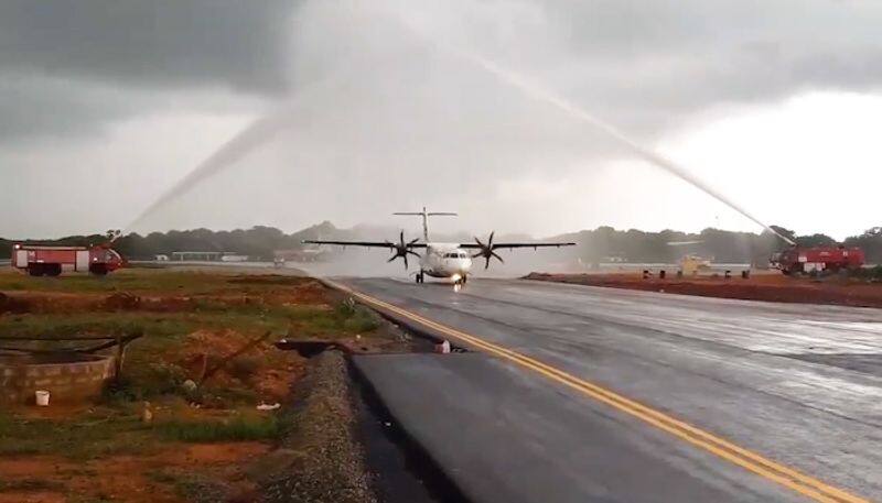 Sri Lanka President Maithripala Sirisena declares Jaffna International Airport open