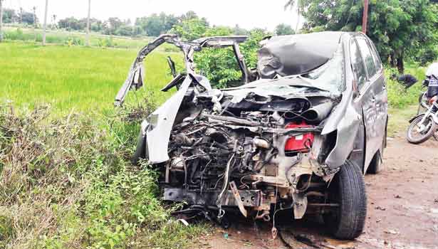 man killed in a accident