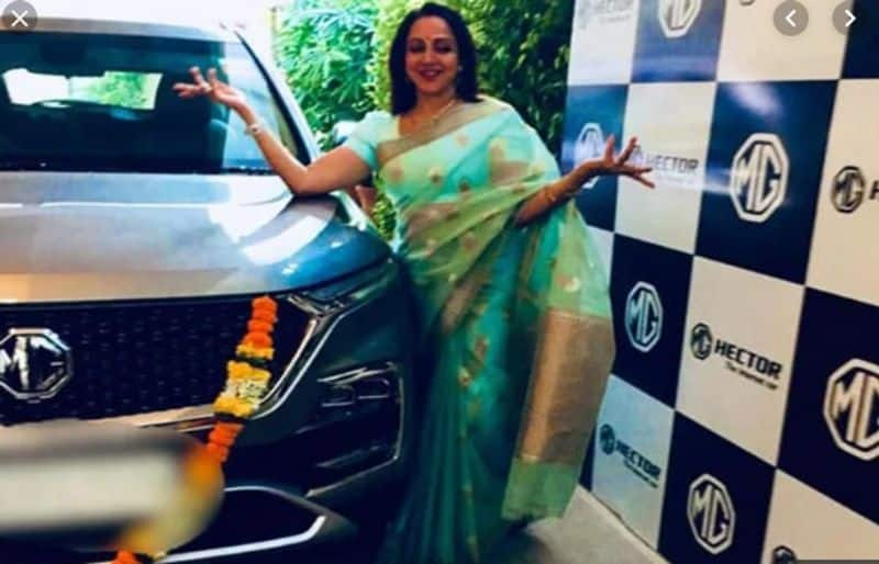 BJP MP and Actress Hema Malini Buys MG Hector SUV Worth Rs 12.48 Lakh