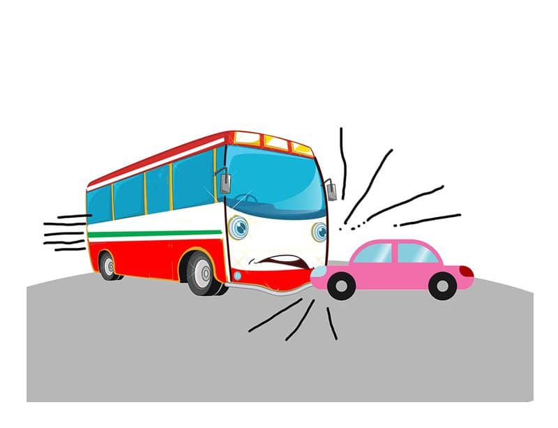 Asianetnews Cartoon Punch: RTC bus collides with TRS car