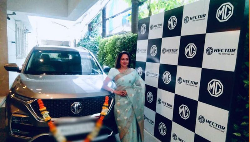 BJP MP and Actress Hema Malini Buys MG Hector SUV Worth Rs 12.48 Lakh