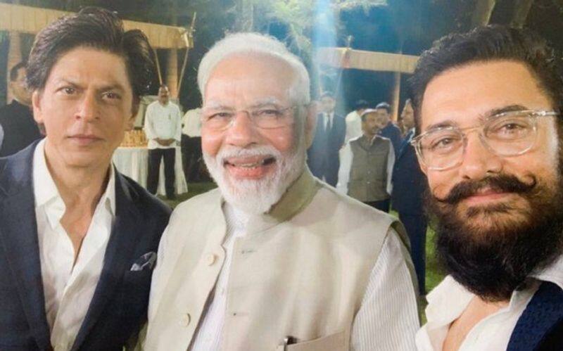 PM Modi meets Bollywood stars discusses about celebrates Gandhi 150 th birth anniversary