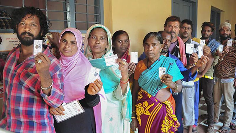 peaceful voting process no active participation of people