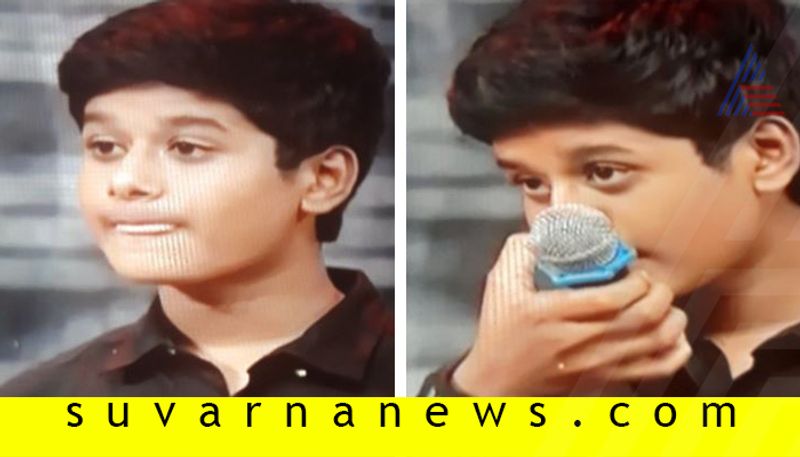 Zee kannada Paru serial Ganesh grabs Best child artist award reveals sad incident