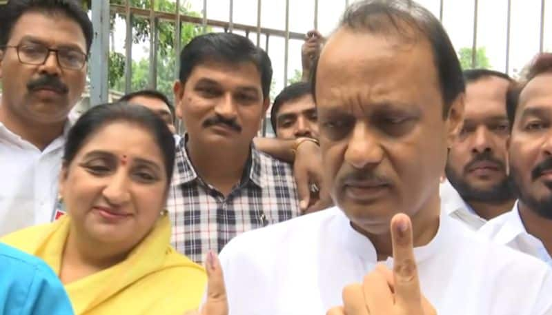 Maharashtra Assembly polls: Ajit Pawar casts his vote in Mumbai