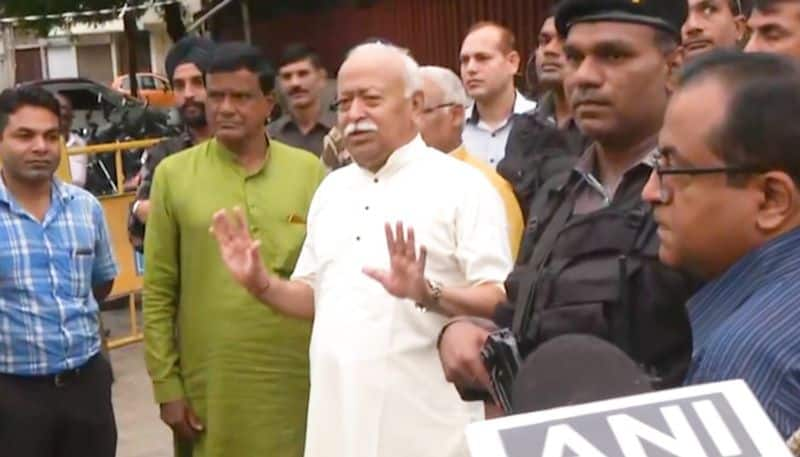 Maharashtra Assembly polls: Mohan Bhagwat casts his vote in Nagpur