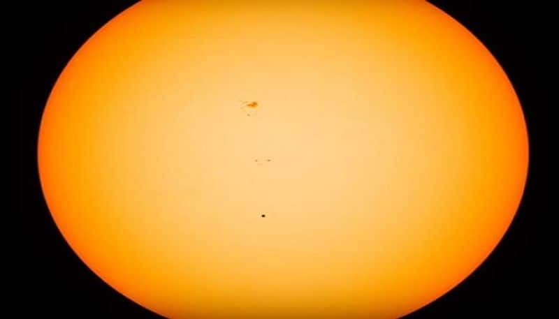 NASA SDO Captures Mercury Transit Time-lapse